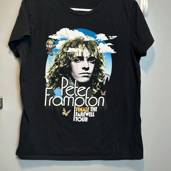 2019 peter frampton finale the farewell tour black tshirt short sleeve - Picture 1 of 4